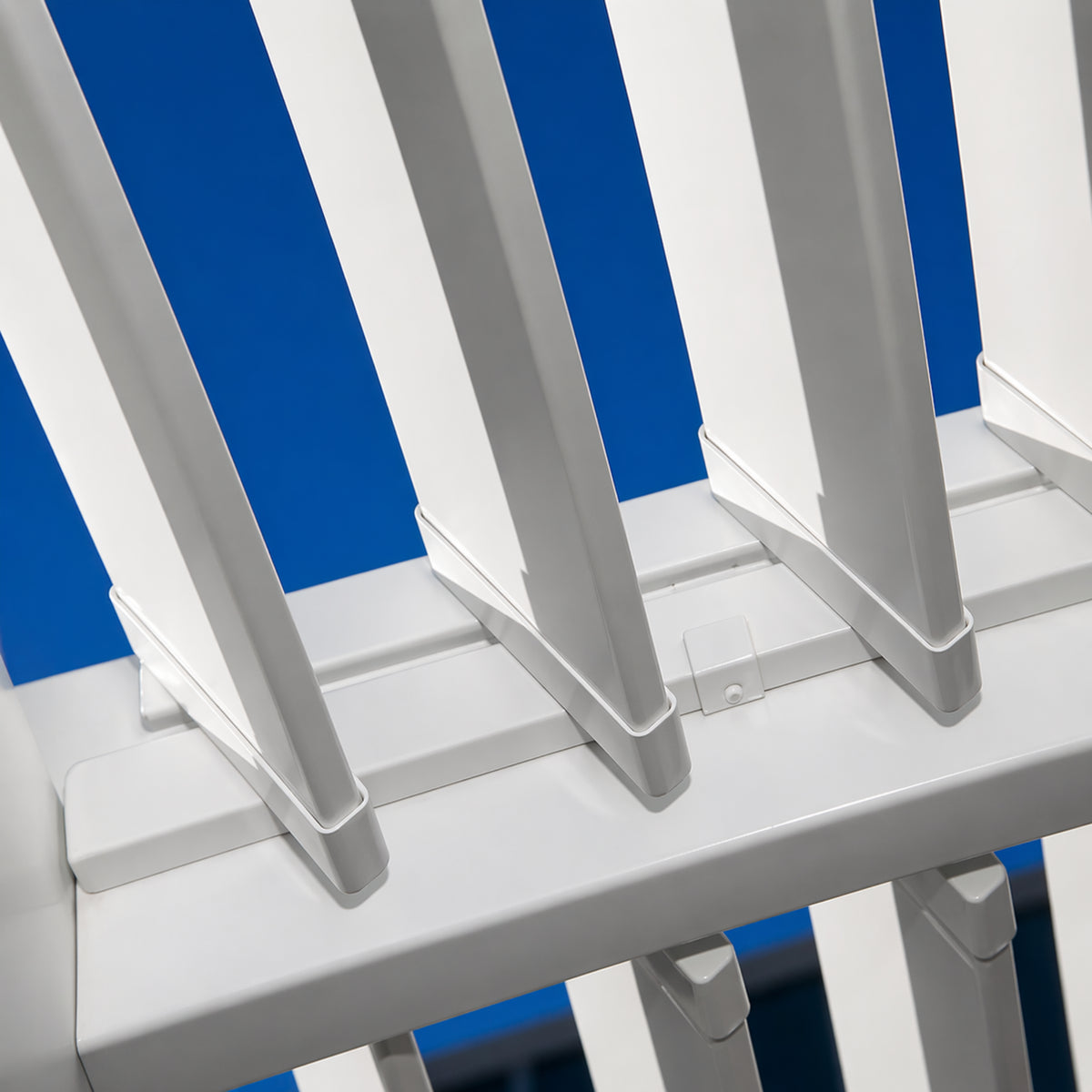 Avalon 10 Ft. X 10 Ft. White Vinyl Louvered Pergola
